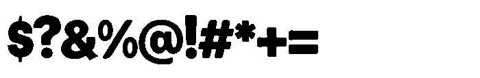 Eloura Blend Sans Font OTHER CHARS