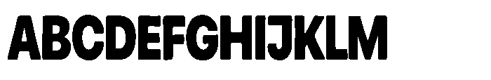Eloura Blend Sans Font UPPERCASE
