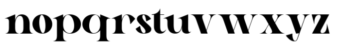 Elova Elegant Serif Font LOWERCASE
