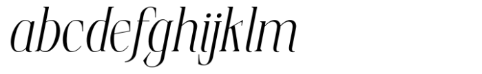 Elphadora Italic Font LOWERCASE