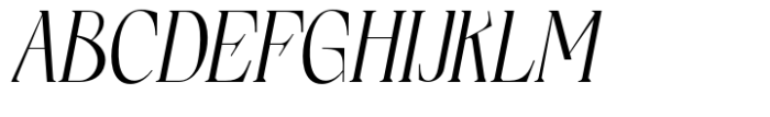 Elphadora Medium Italic Font UPPERCASE