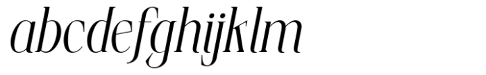 Elphadora Medium Italic Font LOWERCASE