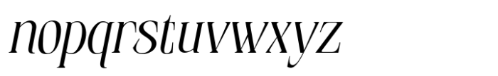 Elphadora Medium Italic Font LOWERCASE