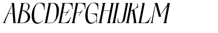 Elphadora Semi Bold Italic Font UPPERCASE