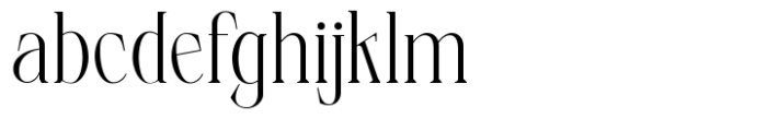 Elphadora Variable Regular Font LOWERCASE