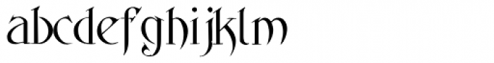Elphinstone Font LOWERCASE