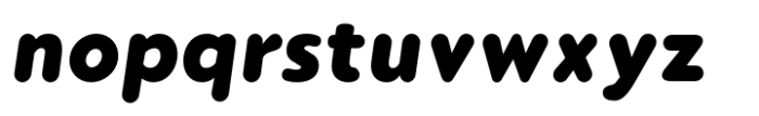 Elpy Black Italic Font LOWERCASE