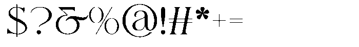 Elqati Font OTHER CHARS