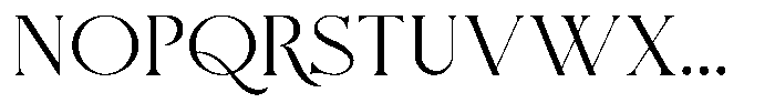 Elqati Font UPPERCASE