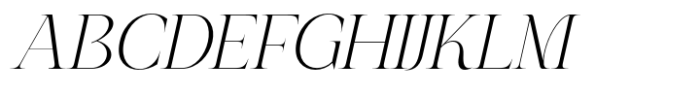 Elroma Italic Font UPPERCASE