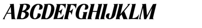 Elsain Serif Font Bold Italic Font UPPERCASE