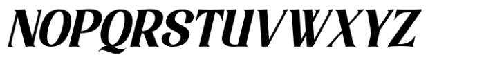 Elsain Serif Font Bold Italic Font UPPERCASE