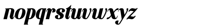 Elsain Serif Font Bold Italic Font LOWERCASE