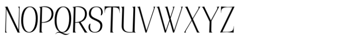 Elsain Serif Font Extra Light Font UPPERCASE