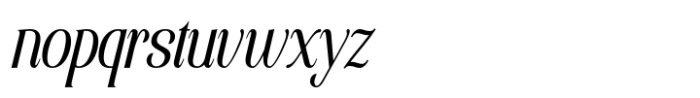 Elsain Serif Font Light Italic Font LOWERCASE