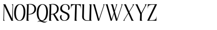 Elsain Serif Font Light Font UPPERCASE