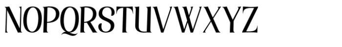 Elsain Serif Font Regular Font UPPERCASE