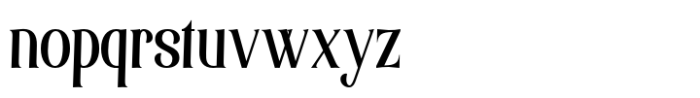 Elsain Serif Font Regular Font LOWERCASE