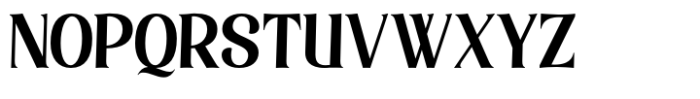 Elsain Serif Font Semi Bold Font UPPERCASE