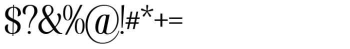 Elsain Variable Regular Font OTHER CHARS