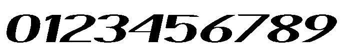 Elsyah Black Oblique Font OTHER CHARS