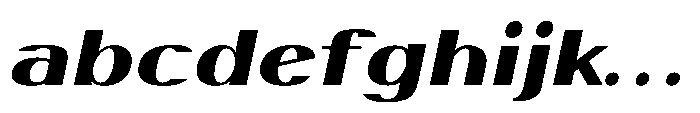 Elsyah Black Oblique FONT