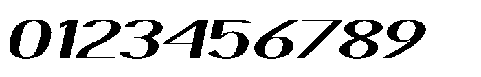 Elsyah Bold Oblique Font OTHER CHARS