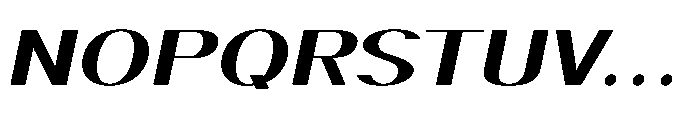 Elsyah Bold Oblique Font UPPERCASE