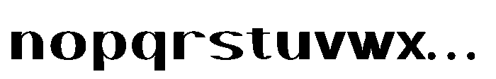 Elsyah Bold Font LOWERCASE