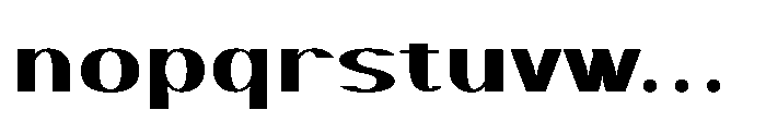 Elsyah Extra Bold Font LOWERCASE