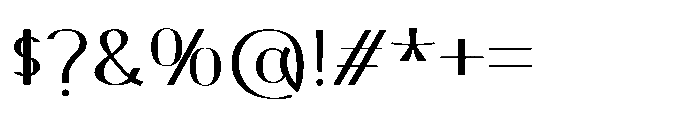Elsyah Extra Light Font OTHER CHARS