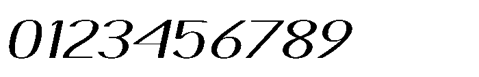 Elsyah Light Oblique Font OTHER CHARS