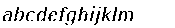 Elsyah Light Oblique FONT