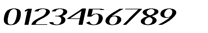 Elsyah Semi Bold Oblique Font OTHER CHARS