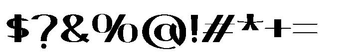 Elsyah Semi Bold Font OTHER CHARS