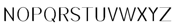Elsyah Thin Font UPPERCASE