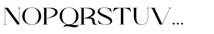 Elthia Medium Font UPPERCASE