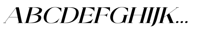Elthia Semi Bold Italic Font UPPERCASE