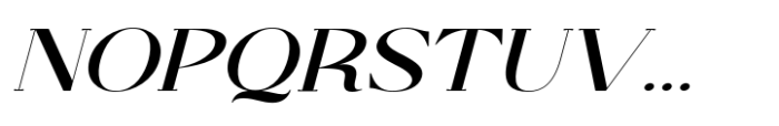 Elthia Semi Bold Italic Font UPPERCASE