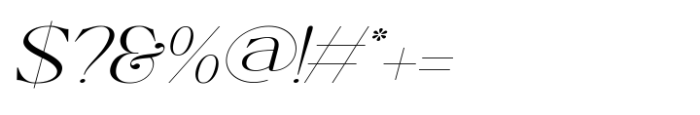 Elthia Variable Italic Font OTHER CHARS