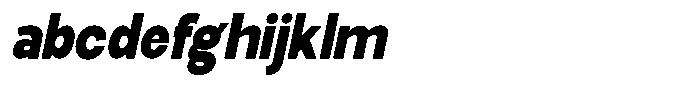 Elvara Sans Black Condensed Italic FONT