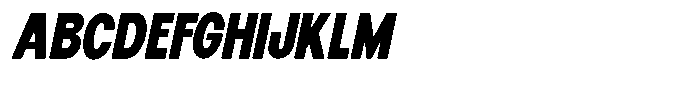 Elvara Sans Black Extra Condensed Italic Font