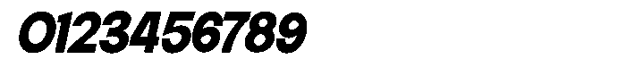 Elvara Sans Black Italic Font OTHER CHARS