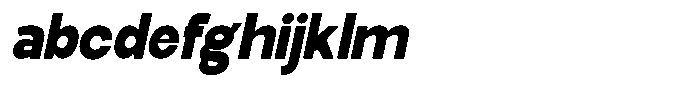 Elvara Sans Black Semi Condensed Italic FONT