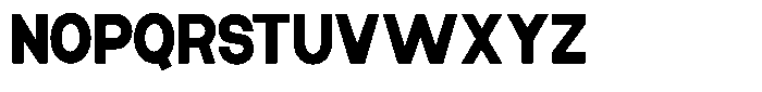 Elvara Sans Black Semi Condensed Font UPPERCASE