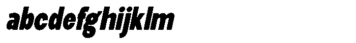 Elvara Sans Black Ultra Condensed Italic FONT