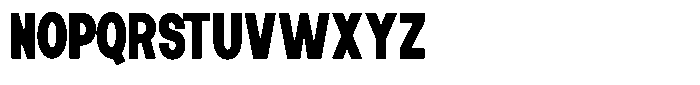 Elvara Sans Black Ultra Condensed Font UPPERCASE