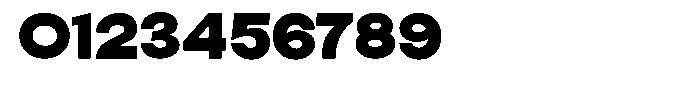 Elvara Sans Black Ultra Expanded Font OTHER CHARS