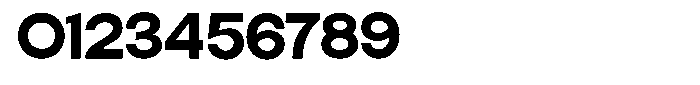 Elvara Sans Bold Extra Expanded Font OTHER CHARS