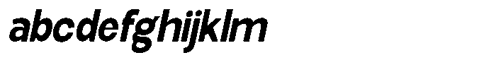 Elvara Sans Bold Semi Condensed Italic FONT